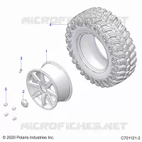 WHEELS, FRONT