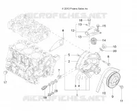 ENGINE, WATER COOLING SYSTEM