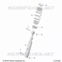 REAR SUSPENSION SHOCKS