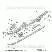 SUSPENSION, RAIL MOUNTING