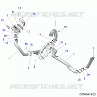 DRIVE TRAIN, CLUTCH COVER, DUCTING