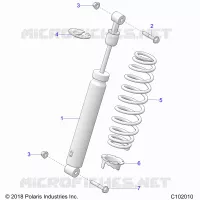 SUSPENSION, REAR SHOCK