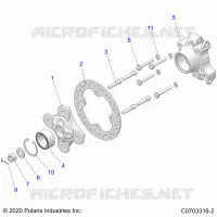 SUSPENSION, REAR CARRIER
