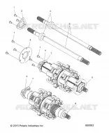 DRIVE TRAIN, JACKSHAFT AND DRIVE SHAFT