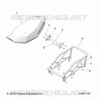 SEAT ASM. AND RACK