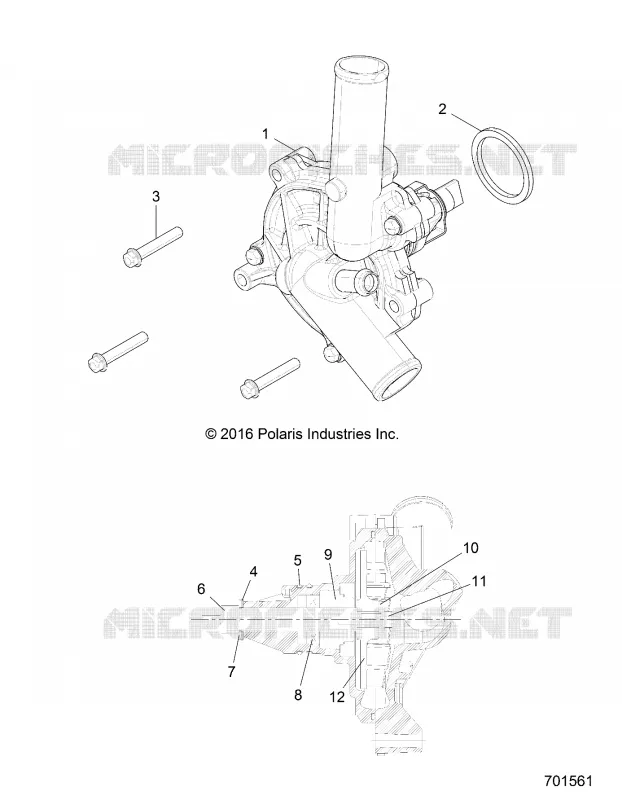 COOLING, WATERPUMP