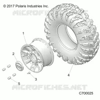 WHEELS, FRONT