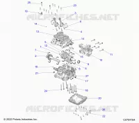 ENGINE, CRANKCASE AND CRANKSHAFT