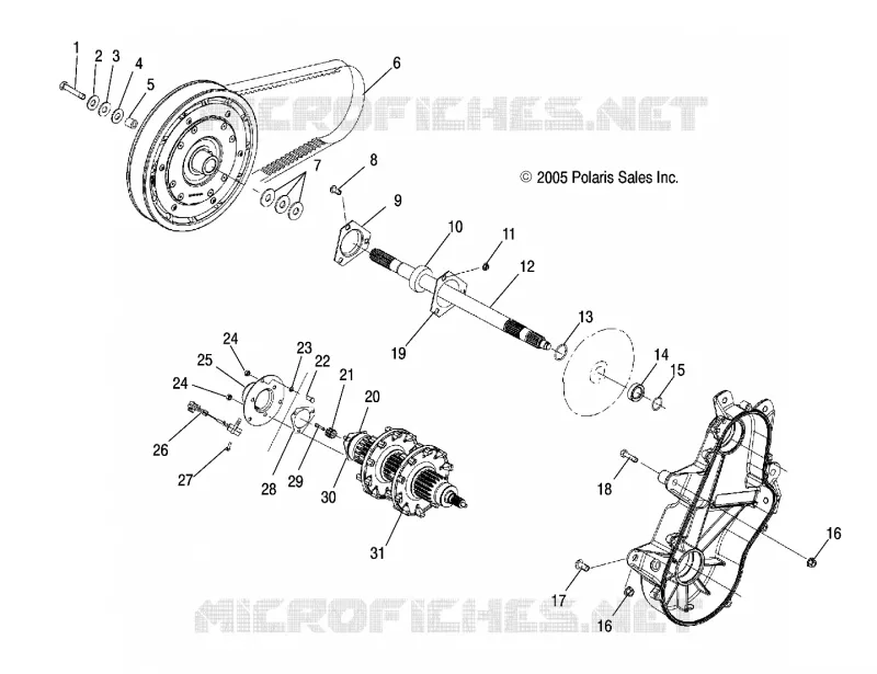 DRIVE TRAIN ASSEMBLY