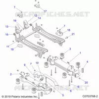 SEAT MOUNTING, DRIVERS