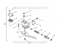 MASTER CYLINDER STORM/0932770 AND STORM SKS/0932570 (4923032303010A)