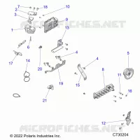 ELECTRICAL, WIRE HARNESS COMPONANTS
