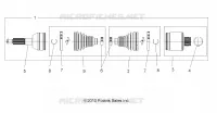 DRIVE TRAIN, REAR DRIVE SHAFT