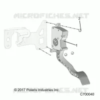 ENGINE, THROTTLE PEDAL