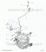 DRIVE TRAIN, MAIN GEARCASE MOUNTING