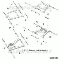 REAR SUSPENSION CONTROL ARMS