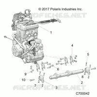 ENGINE, MOUNTING