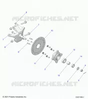 STEERING, FRONT HUB AND SPINDLE