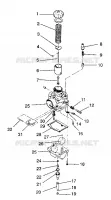 CARBURETOR SPORT / 0930443 (4922942294029A)