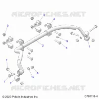 SUSPENSION, REAR STABILIZER BAR