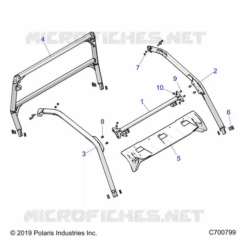 CHASSIS, CAB FRAME