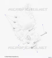 DRIVE TRAIN, GEARCASE MOUNTING