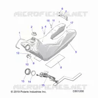 FUEL SYSTEM, FUEL TANK ASM.