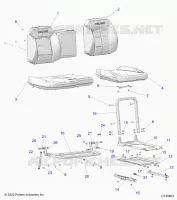 SEAT ASM. AND SLIDER