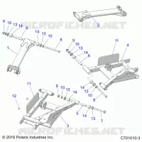 REAR SUSPENSION CONTROL ARMS