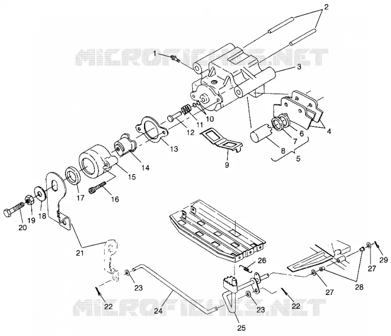 REAR BRAKE MAGNUM 2X4 W967544 (4936033603C001)