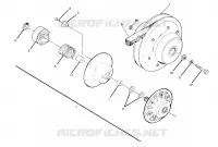 DRIVEN CLUTCH ASSEMBLY 250 4X4 / W928127 (4922872287C002)