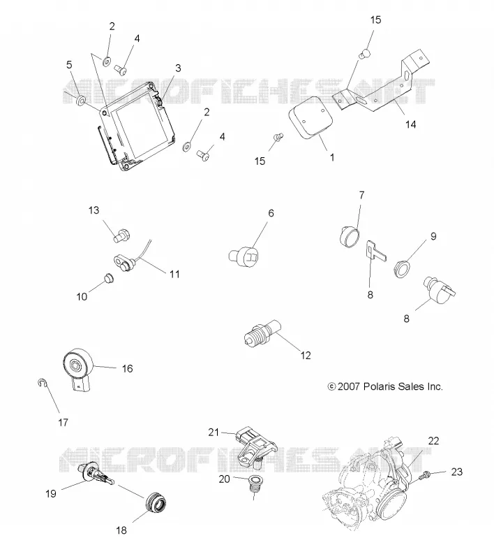 SWITCHES AND SENSORS AND ECM
