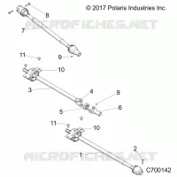 DRIVE TRAIN, FRONT, MID, REAR PROP SHAFT