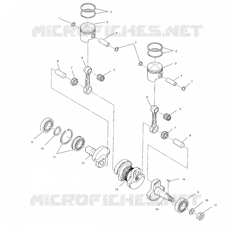PISTON   CRANKSHAFT