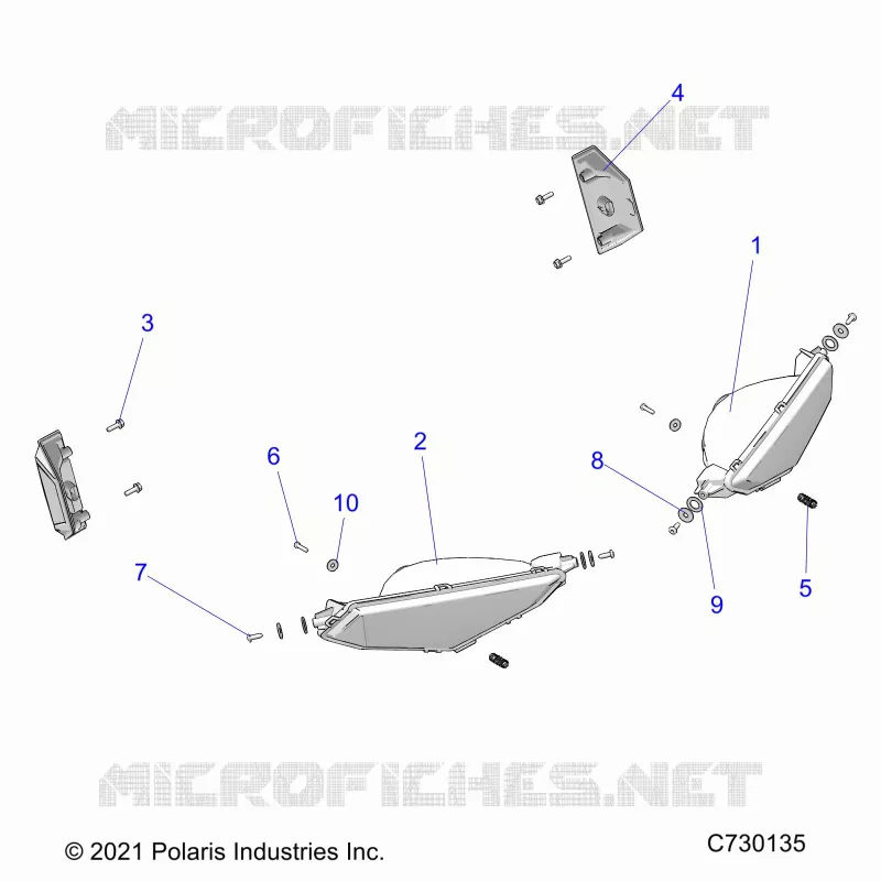ELECTRICAL, HEADLIGHTS, TAILLIGHTS