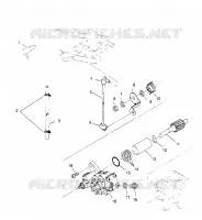 OIL PUMP ASSEMBLY SL 650 B954058 (4930483048C003)