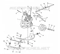 ENGINE MOUNTING STARLITE GT / 0933127 (4923232323022A)