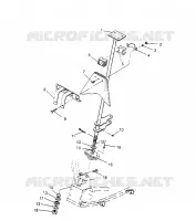 STEERING POST   ASSEMBLY SPORTSMAN 4X4 W958040 (4930403040B012)