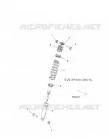 SUSPENSION, REAR SHOCK MOUNTING