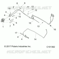 BRAKES, REAR BRAKE LINES