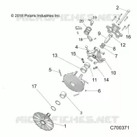 DRIVE TRAIN, PRIMARY CLUTCH