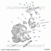 ENGINE, AIR INTAKE MANIFOLD