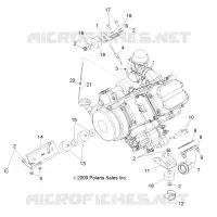 ENGINE, MOUNTING