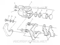 FRONT BRAKE 6X6 400L W948740 (4926802680B007)