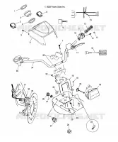 HANDLEBAR   HEADLIGHT POD