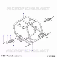 REAR SUSPENSION SWING ARM