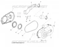 DRIVE TRAIN, CLUTCH COVER