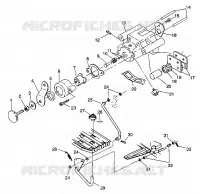 REAR BRAKE/FOOT PEDAL ASSEMBLY 4X4 250 W938127 (4924042404027A)