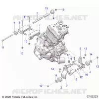 ENGINE, MOUNTING
