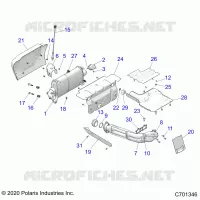 ENGINE, EXHAUST SYSTEM